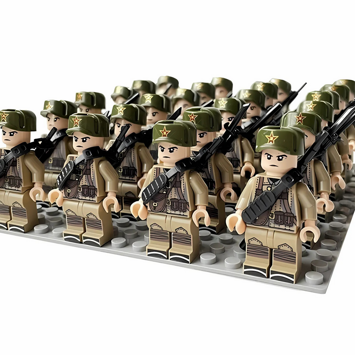 WWII Infantry Pack — 24 Figures