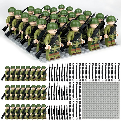 WWII Infantry Pack — 24 Figures