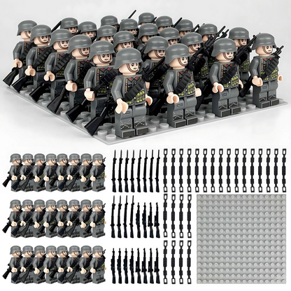 WWII Infantry Pack — 24 Figures