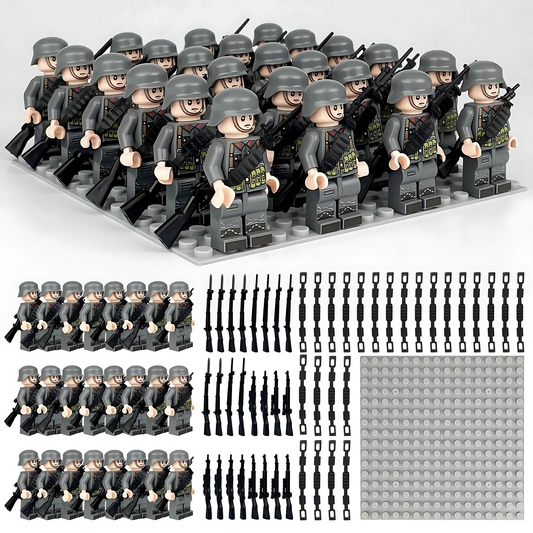 WWII Infantry Pack — 24 Figures